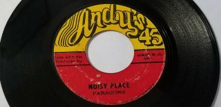 The Paragons - Noisy Place /i.  Roy Quiet Place /reggae 45 " Andy 