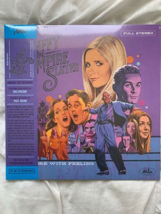 Buffy The Vampire Slayer Once More With Feeling Soundtrack 180g Blue Vinyl Lp