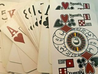 Rare Gemaco Playing Cards W/ Hole From Harrah 