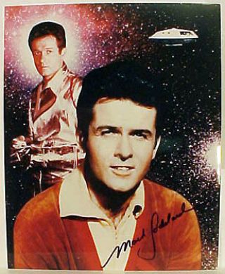 Mark Goddard/lost In Space Tv Series Autograph 8x10 Color Photo (ebau - 1340)