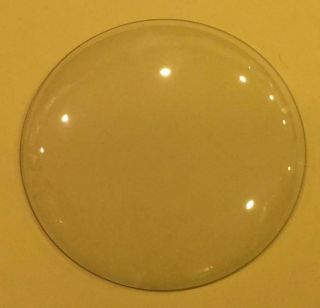 Pam Clock Round Glass 14 - 3/8 " Replacement Clear Glass Lens Dome