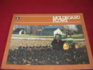 John Deere Moldboard Plows Dealers Brochure A - 4 - 85 - 10