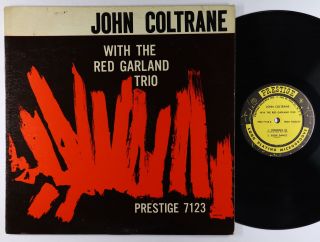 John Coltrane - With The Red Garland Trio Lp - Prestige Mono Dg Rvg 446 W 50th