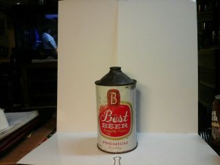 32oz Quart Cone Top Beer Can,  (best Beer) By Best Brewing Co.