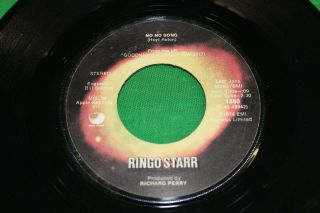 Ringo Starr 45 Rpm Record Snookeroo Rare Cover Version Elton John,  No No Song
