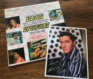 Elvis Presley “speedway” Orig Stereo Lp Rca Lsp - 3989,  Photo Dg Nm