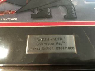 Star Wars ANH Character key Darth Vader 357/1000 Acme Archives Direct 2