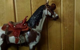 One Breyer Johnny West Marx Saddle And Bridle Breast Collar Western No Horse