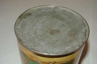 RARE Antique Coffee Tin Can PRAZKA ZITNA KAVA COFFEE.  90 kg Czechoslovakia 6