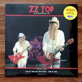 Zz Top - Lowdown Live Capitol Theatre Nj 6/15/80 [vinyl New] Limited 140gm Vinyl