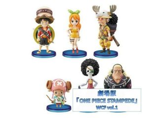 One Piece Stampede World Collectible Figure Wcf Vol.  1 Set Of 6 Banpresto Pre