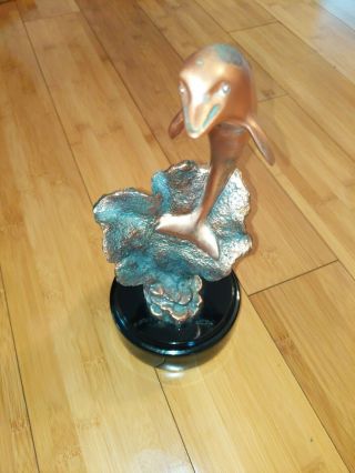 1994 Donjo Dolphin Coral Sculpture Figurine 2
