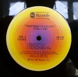 Steely Dan - Countdown to Ecstasy ABC Records AB - 779 LP NM - SHRINK STEREO 2