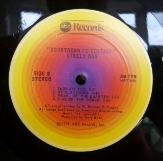 Steely Dan - Countdown to Ecstasy ABC Records AB - 779 LP NM - SHRINK STEREO 3