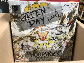 Green Day - Live Woodstock 1994 - 12 " Lp Vinyl - Exclusive Rsd 2019 -