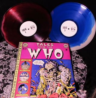 Rare Tmoq 2x Lp Color Wax Tales Of ● The Who ● 1973 Quadrophenia Live Prog Psych