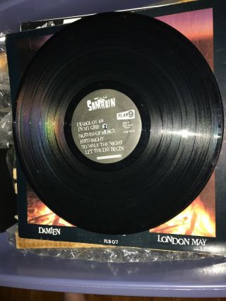 Samhain November Coming Fire Lp 1st Press Translucent Vinyl Plan9 Misfits Danzig