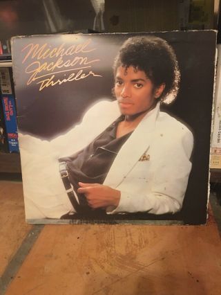 Michael Jackson Thriller Lp Vinyl Record