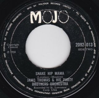 Northern Soul - - Jamo Thomas - - I Spy For The Fbi / Snake Hip Mama - - -