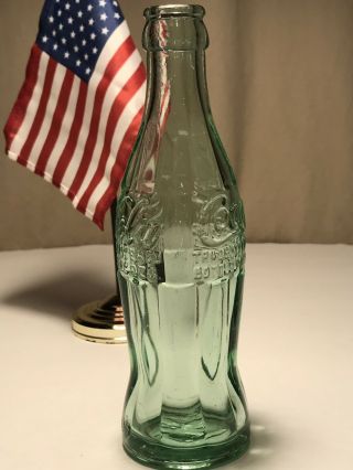 PATD DEC 25 1923 Coca - Cola Hobbleskirt Coke Bottle PARIS ILL Illinois 4