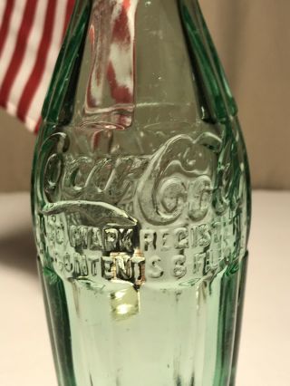 PATD DEC 25 1923 Coca - Cola Hobbleskirt Coke Bottle PARIS ILL Illinois 6