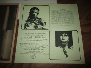 Jimi Hendrix Jim Morrison [LP] (Vinyl,  1972 Skydog) Bootleg Pressing 3