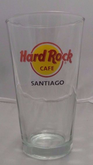 1 Glass Hard Rock Cafe Santiago Chile