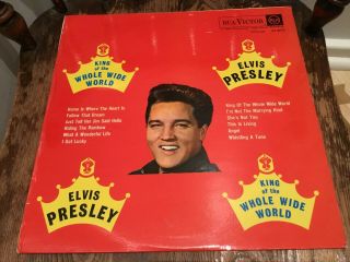 Elvis Presley King Of The Whole Wide World Rare South African Lp Africa Not 7 "
