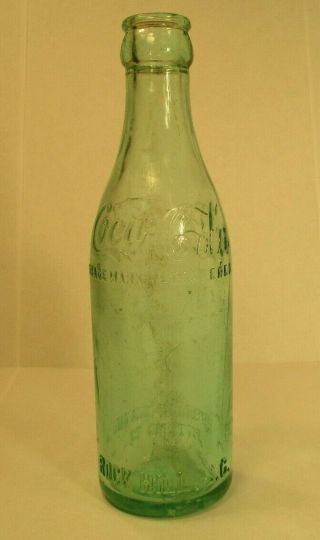 Vintage Rock Hill S.  C.  Straight Sided Coke / Coca Cola Bottle Root Made 2
