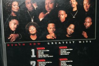 Death Row Greatest Hits Vinyl LP Record Album Suge Knight P1 50677 Vintage 7
