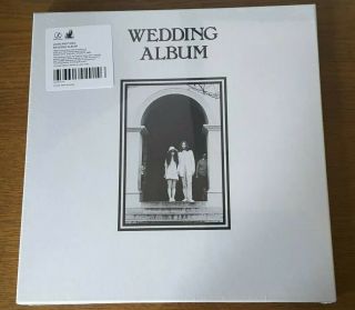 John Lennon Yoko Ono Wedding Album - Ltd 300 Clear Vinyl Lp Box Set The Beatles