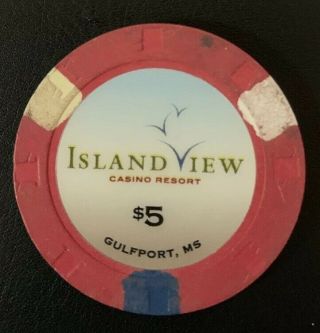 $5 Casino Chip Island View Casino Gulfport Ms Grand Opening Ft.  Emeril Lagasse