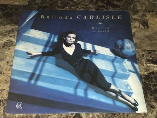 Belinda Carlisle Heaven On Earth Vinyl Record Pop Rock Music The Go Go 