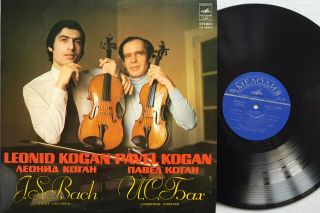 Leonid Kogan,  Pavel Kogan: Bach - Violin Concertos / Melodia