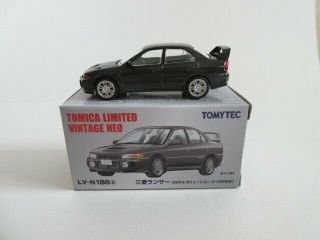 Tomytec Tomica Limited Vintage Neo 1/64 Lv - N186b Mitsubishi Lancer F/s Japan