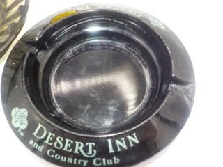 3 Vintage Las Vegas Nevada Ashtrays Hotel Casino Boob in a Ringer Glass Exc 3