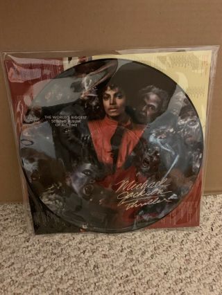 Michael Jackson Thriller Picture Disc Vinyl Lp