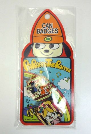 Parappa The Rapper Can Badges Sony Japan
