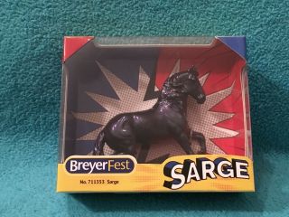 Breyerfest 2019 Sarge Stablemate From Hero’s Salute Shop - Only 2000 Made 711353