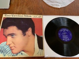 Elvis Presley1961 Christmas Mono Album Lp Brazilgatefold Loc 1035 - Lp