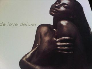 Sade Love Deluxe 1992 Greek 12  Lp Lyrics Insert Rarest 1st Press Vg,