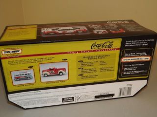1999 Matchbox Coca Cola Red & White VW Beetle With Bubbles 1/18 Scale NRFB 4