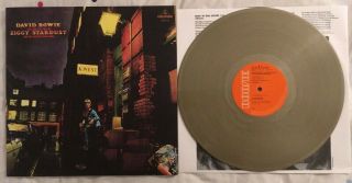 David Bowie Ziggy Stardust Spiders From Mars Gold Vinyl Lp