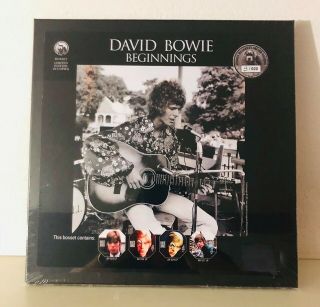 David Bowie Beginnings Box Set Limited Edition 4 Lp Audrey Records