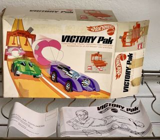 Hot Wheels Redline 1970 Victory Pak Box,  Instructions