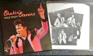 Shakin Stevens And The Sunsets Very Rare Vinyl Lp Germany Sexy Ways Red Dynamite