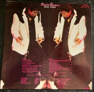 Shakin Stevens and The Sunsets Very Rare Vinyl LP Germany SEXY WAYS Red Dynamite 3