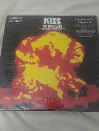 Kiss The Originals German Custom Mock Up Vinyl Lp Complete With All Inserts Rare