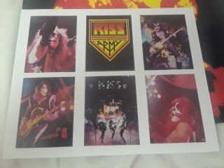KISS The Originals German Custom Mock Up Vinyl Lp Complete With All Inserts Rare 4