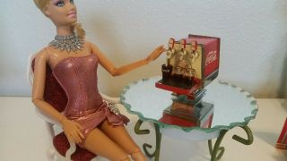Collectible Coke MINIATURE SODA FOUNTAIN Dispenser Barbie Dollhouse Coca Cola 2